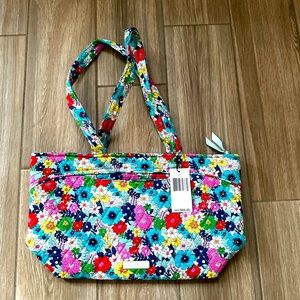 Vera Bradley Far Out Floral Mandy Tote Bag